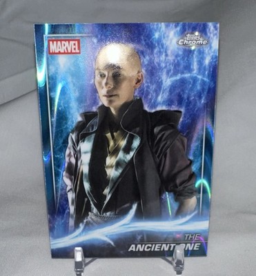 Topps Chrome Marvel Studios Phase 3 Ancient One Doctor Strange Card #68 Aqua