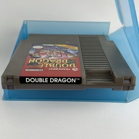 Double Dragon (Nintendo Entertainment System NES, 1988) Cartridge and Case