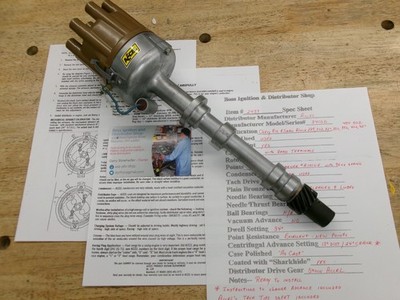 Accel Dual Point Distributor Chevy Small & Big Block NEW Points Cap ...