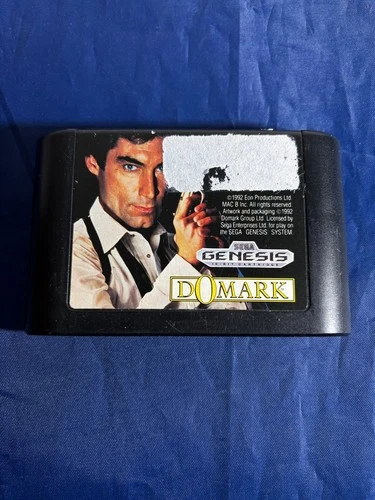 James Bond 007 The Duel Sega Genesis cartridge only tested vintage 1992
