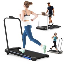3 in 1 Under Desk Treadmill with Incline Walking Jogging Machine for Home Office