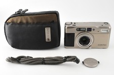 Contax TVS 35mm Point  Shoot Film Camera  All Works  NEAR MINT 1335a