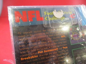 NFL Football Trivia Challenge (Sega CD) **BRAND NEW** Sealed!