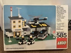 LEGO 585 Police Headquarters LEGOLAND Police 280pc Vintage Complete Set Box