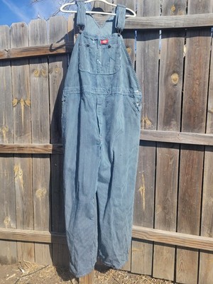 Dickies Mens regular XL big & tall M  Conductor Overalls Bibs Workwear Grandpa