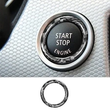 For Bmw M3 E90 2008-2013 Real Carbon Fiber One-button Start Switch Cover Trim