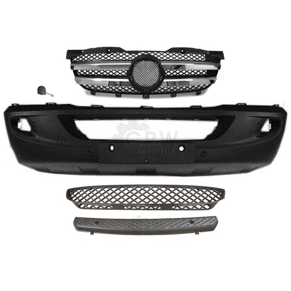 StoßStange Vorne Inkl.ZubehöR Mercedes Sprinter 906 Bj. 06-13 FüR Nebel-image