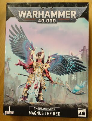 Warhammer 40K Thosand Sons Magnus The Red Daemon Primarch of