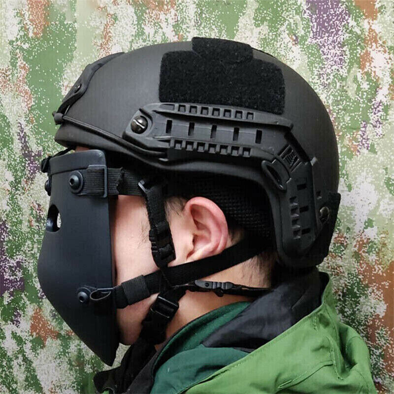 Casco Tattico UHMW-PE Balistico IIIA Bullet Proof Addensare Veloce (DE, M - Foto 11