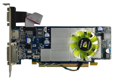 GeFORCE GT 220 1GB DDR2 PCIE GRAFIKKARTE DVI HDMI VGA