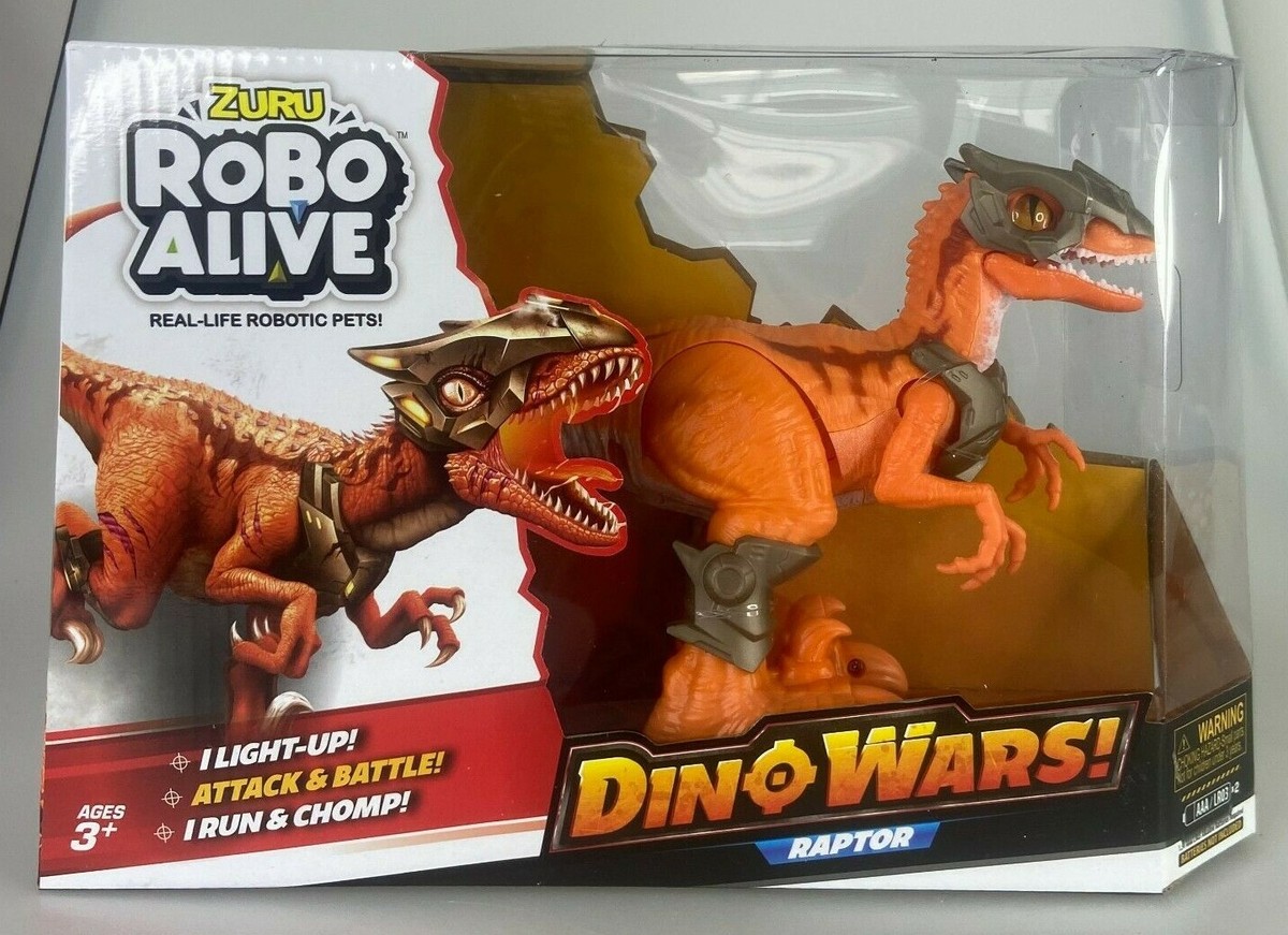 ZURU Robo Alive Dino Wars Raptor Real-life Robotic Pets for sale