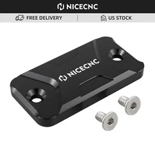 Billet Front Brake Reservoir Cover Cap For Yamaha WR250F WR450F 2003-2015 Black