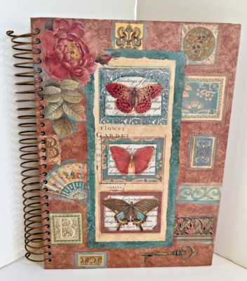 Lined Journal  Spiral Bound Markings by C R. Gibson Lined Hardback
