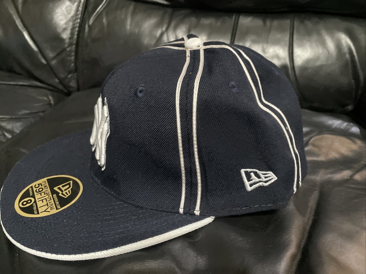 Vintage 90s New York Yankees New Era Wool 59Fifty Fitted Hat MLB