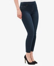 Tribal L20104 Women's Dark Blue Pull-On Ankle Dream Jegging Jeans Size 2