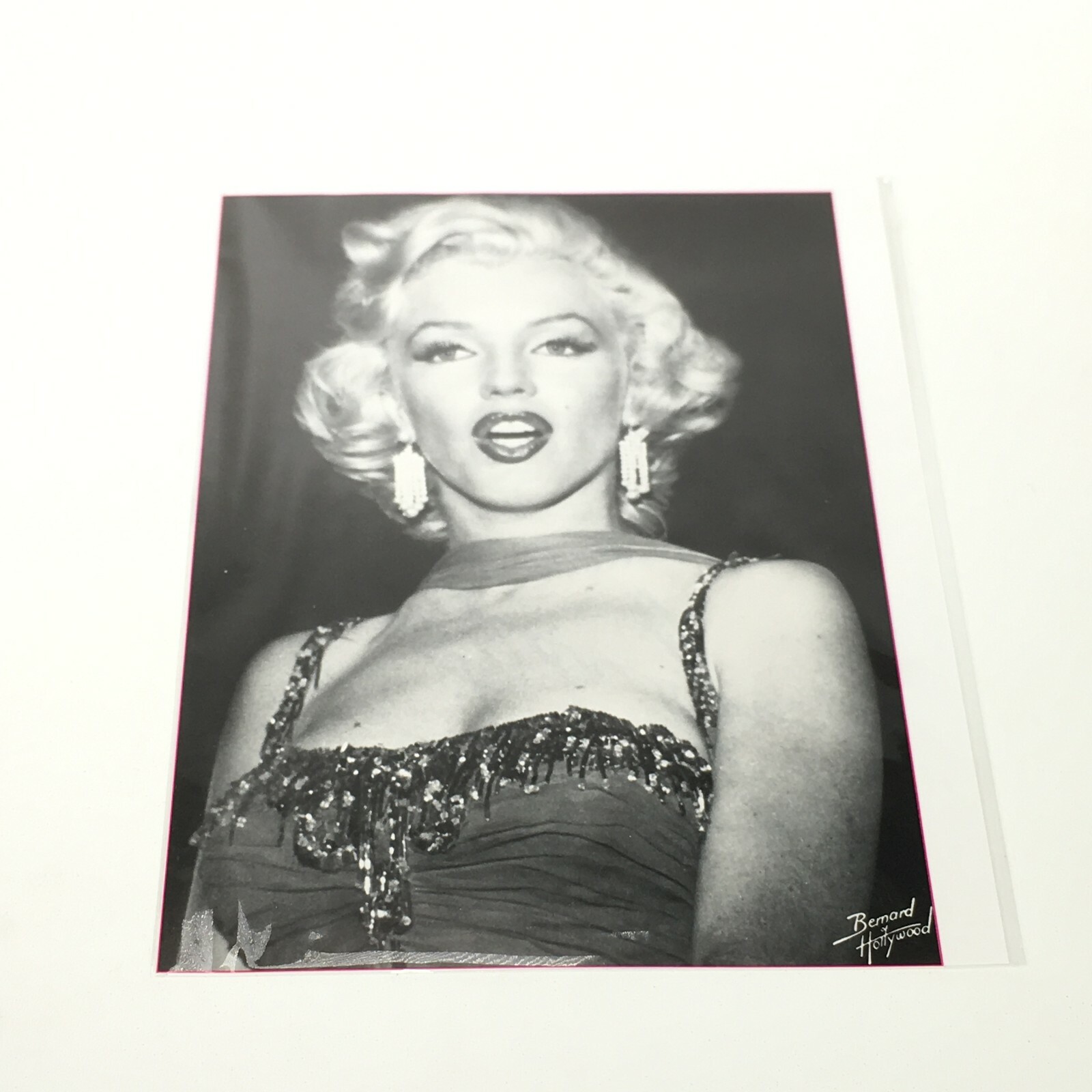 Marilyn Monroe Bernard of Hollywood B/W Calendar Clipping Photo | eBay