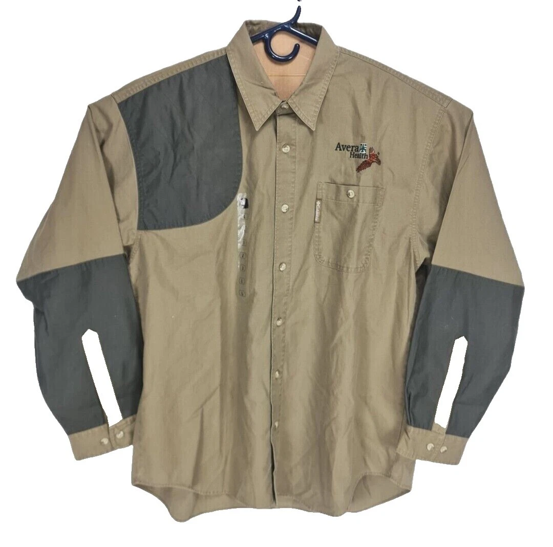 Columbia Size L Solid Regular Size Casual Button-Down Shirts for Men