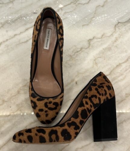 Tabitha Simmons Leopard Pumps 39.5  - Picture 1 of 7