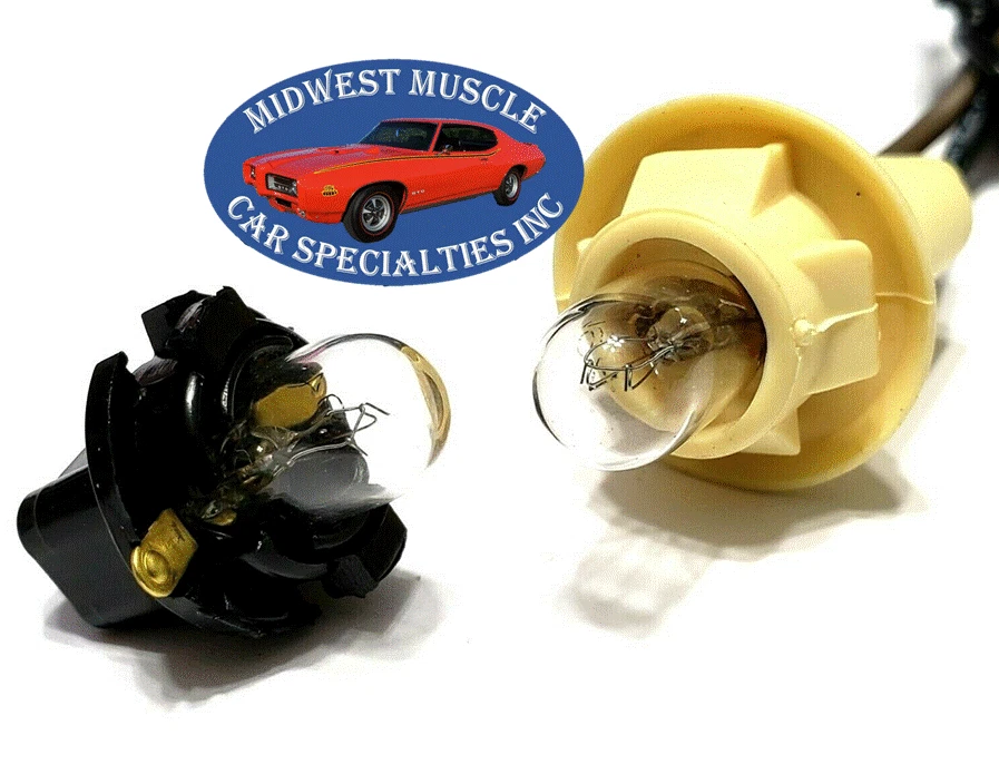 # 194 Bulb Dash Idiot Light Turn Signal Lamp Socket Gauge Cluster GM 10pcs VH - Image 2 of 4