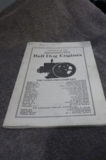 Bull Dog Engines Cat 1081 Maintenance Fairbanks Company Hit Miss Manual Book