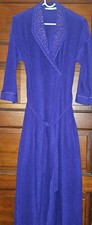 Vintage Vanity Fair Purple Robe Size M