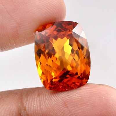 AAA Natürlich Ceylon Padparadscha Saphir Kissen Schnitt Lose Edelstein 18.75 CT