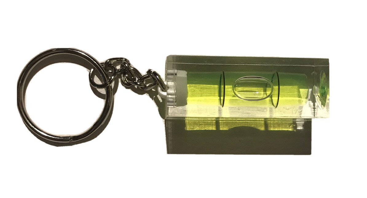 Libelle als Schlüsselanhänger Wasserwaage Geschenk für Heimwerker