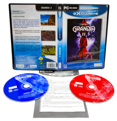   Grandia II 2  - (PC DVD Spiel CD-ROM) 2002 (DE) OVP 