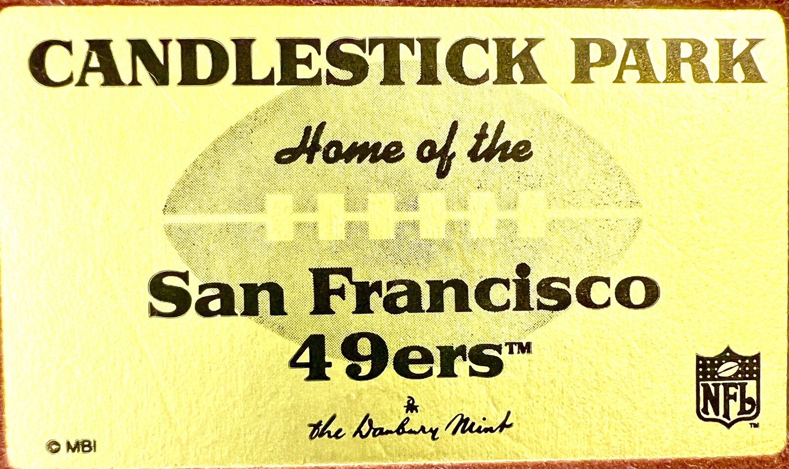 Danbury Mint Candlestick Park Replica Stadium San Francisco 49ers eBay