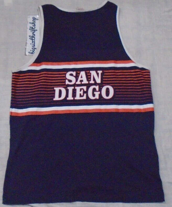 Mitchell & Ness San Diego Padres Cooperstown Tank Top Shirt