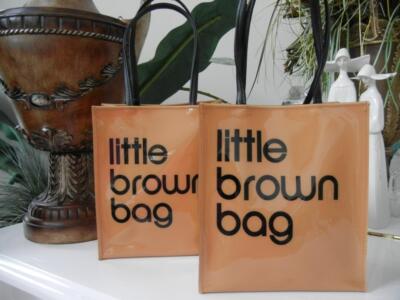 Bag Lunch Tote A Little Brown Bag ONE (1) NEW BLOOMINGDALES LITTLE
