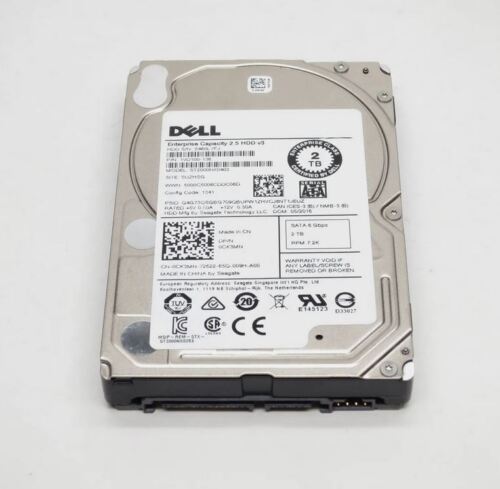 Dell 2TB CK3MN 7.2K 2.5" 6Gb/s SATA Enterprise Hard Drive No Tray