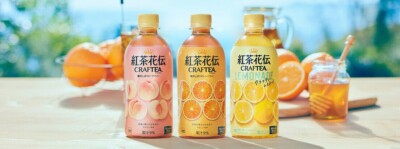 Coca Cola Japan, Kochakaden Craftea, Peach / Orange / Lemon, 440ml