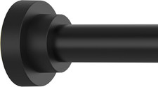 Shower Curtain Rod Adjustable 43-78 Inch, 1"Diameter Spring Tension Curtain Rod