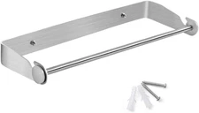 Under Cabinet Paper Towel Holder Wall Mount for Home Kitchen,Stainless Steel for