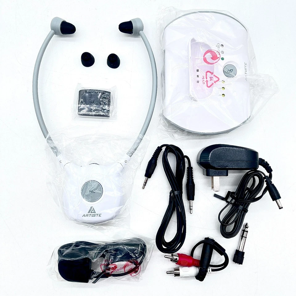 Цифровые беспроводные наушники HiFi Artiste 2,4 ГГц для пожилых людей модель APH100 - Изображение 2 из 4