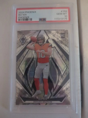 2024 Panini Phoenix - Rookies Bo Nix #159 (RC) SSP case hit. pop low 🔥