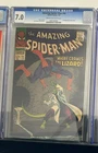 Amazing Spider-man 44 CGC 7.0 - John Romita Cover and Art - 2nd Lizard