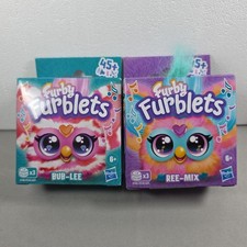Furby Furblets BUB-LEE REE-MIX Mini Friend Electronic Plush Toys Set
