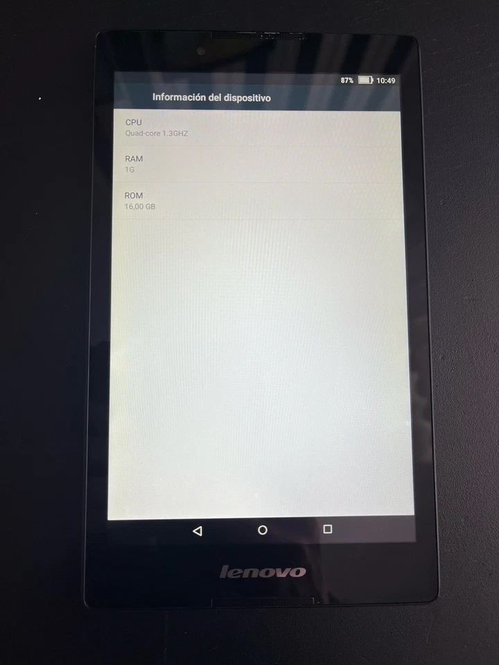 Tablet Lenovo Tab 2 A8-50f - Imagen 4 de 4