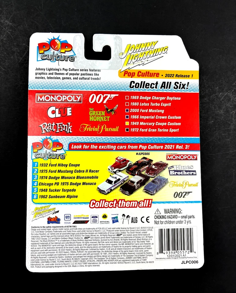 Ford Mustang Johnny Lightning 2000 rojo exclusivo Miss Scarlet 1/64 coleccionista PP Foto 3 de 3