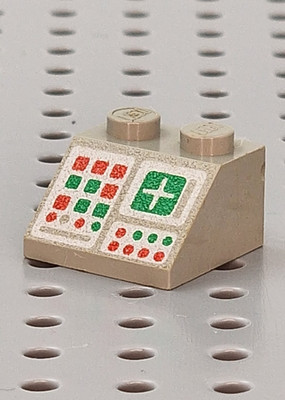 LEGO  Schrägstein Slope 45 2x2 Computer Panel hellgrau 3039p34