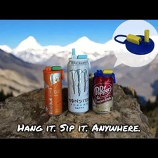 2PK Pop Energy Drink Can Cover Top Lid Beer Beverage Can Cover Skinny Protector