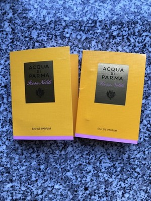 Lot Of 2 Acqua Di Parma Rosa Nobile Ray De Parfum EDP Spray Samples