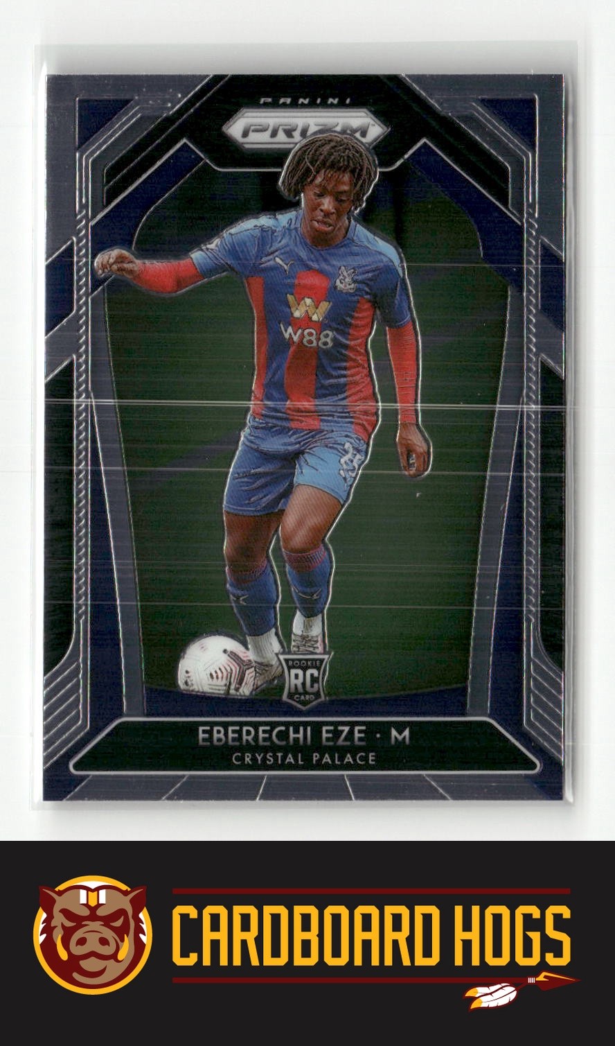 2020-21 Panini Prizm Premier League #63 Eberechi Eze Crystal Palace RC Rookie
