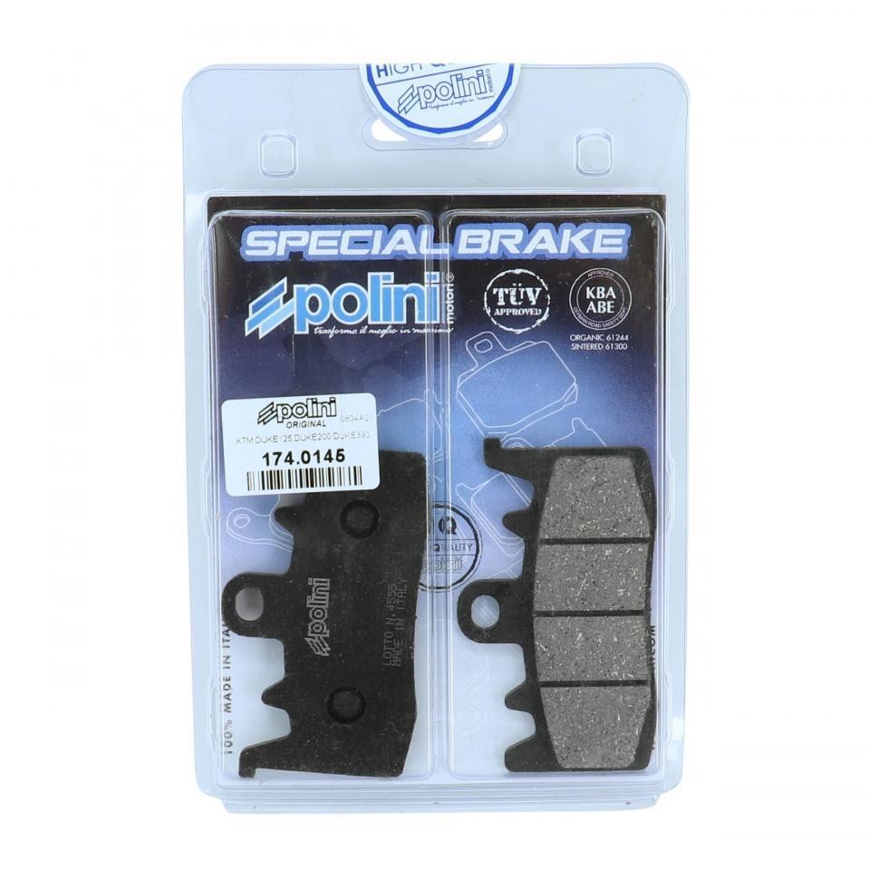 Plaquette de frein Polini pour Ducati Scrambler 800 conduite urbaine et roadtrip