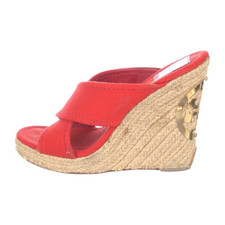 Tory Burch Kirsten Espadrille Wedge size 7 he...