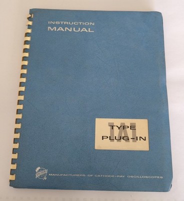 TEKTRONIX Instruction Manual - TYP  1A1 - DUAL-TRACE - PLUG-IN Unit