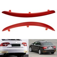 Paar Rot Hintere StoßStange Reflektor Ohne Licht FüR Skoda Super II MK2