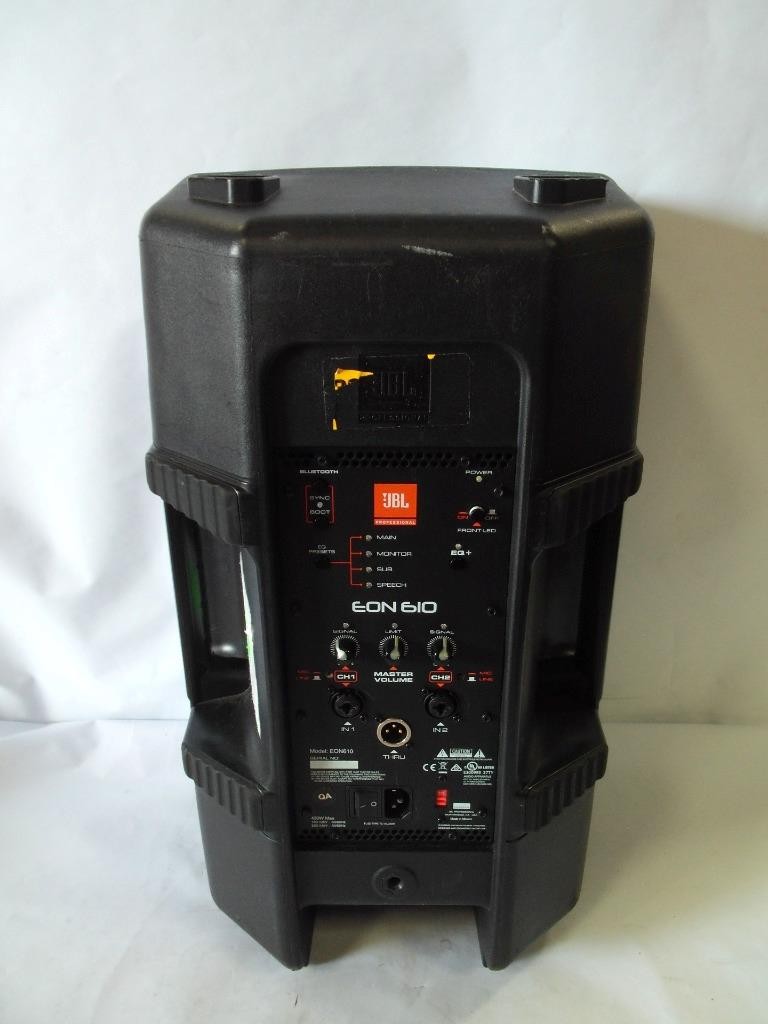JBL EON610 Powered Multipurpose PA Speaker for sale online | eBay